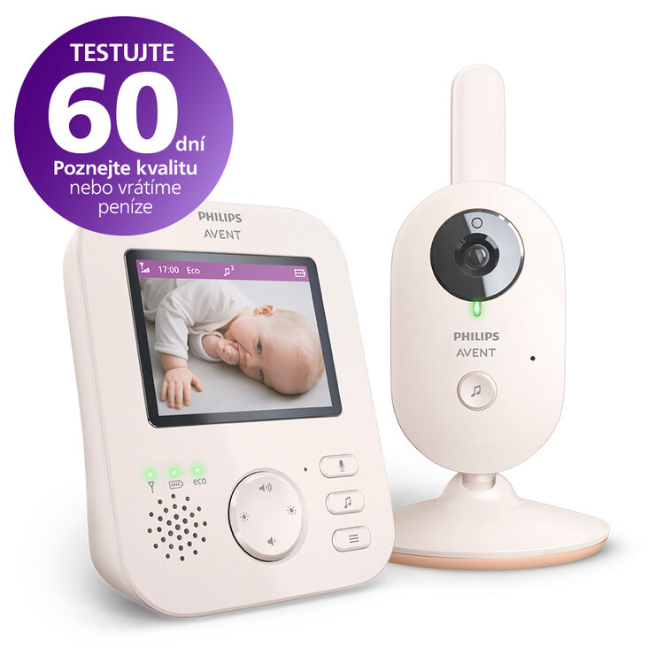 Philips Avent SCD88126 Digital Video Baby Monitor 2023Philips AVENT Pestúnka detská video SCD88126
