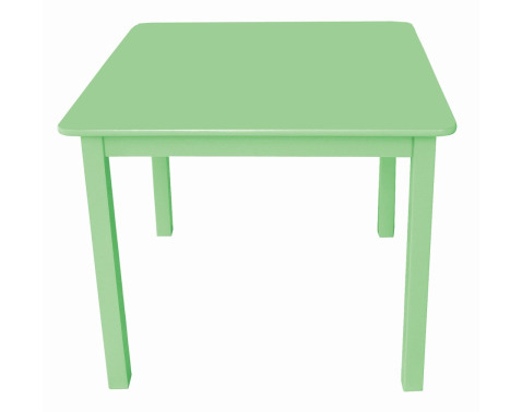 Detský stolík Pantone 60x60 cm  zelený 
