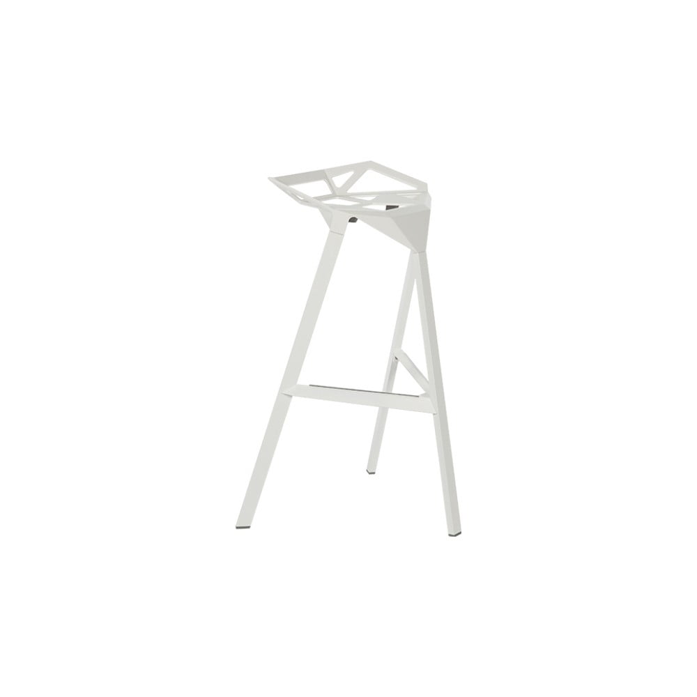 Biela barová stolička Magis Officina výška 74 cm