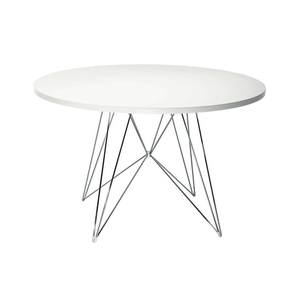 Biely jedálenský stôl Magis Bella ø 120 cm