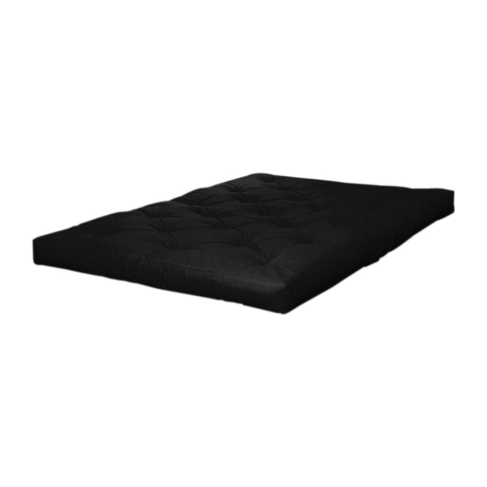 Čierny futónový matrac Karup Basic 90 x 200 cm