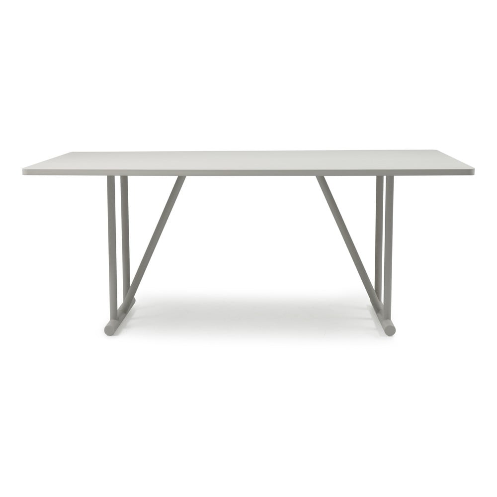 Sivý jedálenský stôl Tenzo Grain 180 x 90 cm