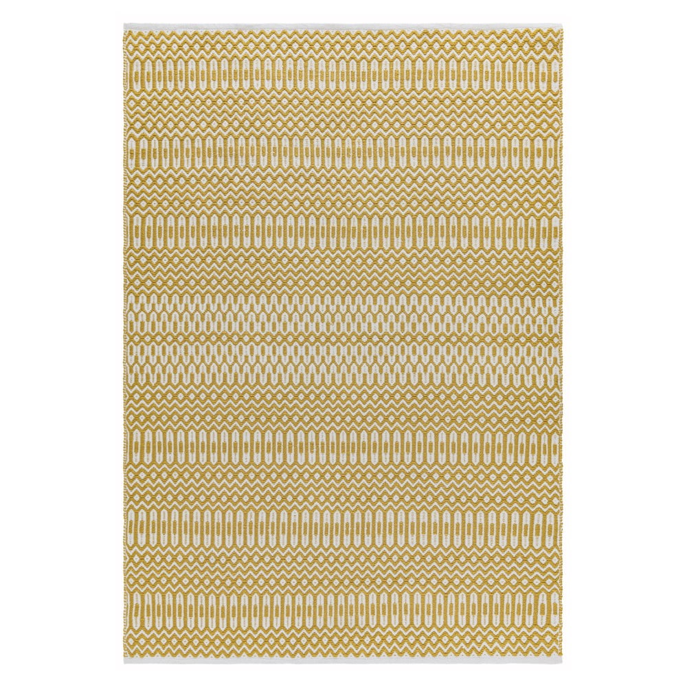 Bielo-žltý koberec Asiatic Carpets Halsey 160 x 230 cm