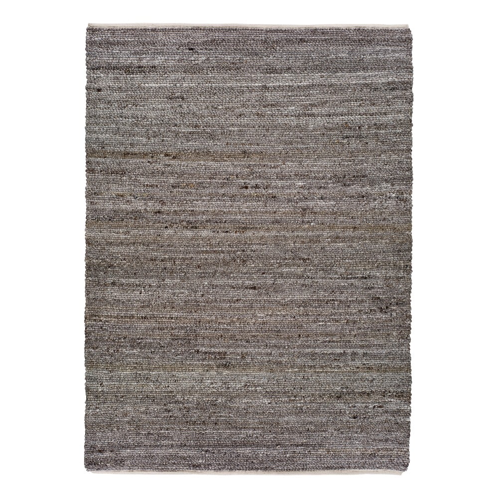Hnedý koberec z recyklovaného plastu Universal Cinder 60 x 110 cm