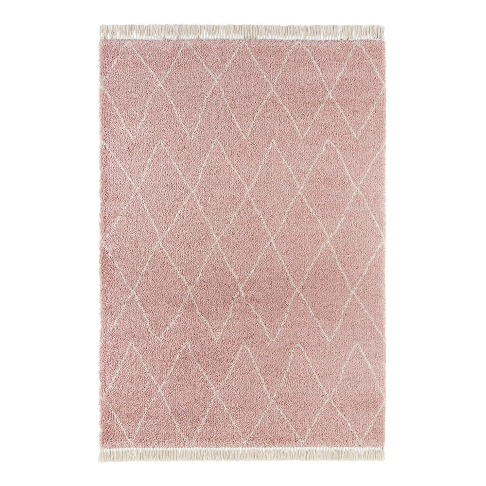 Ružový koberec Mint Rugs Jade 120 x 170 cm