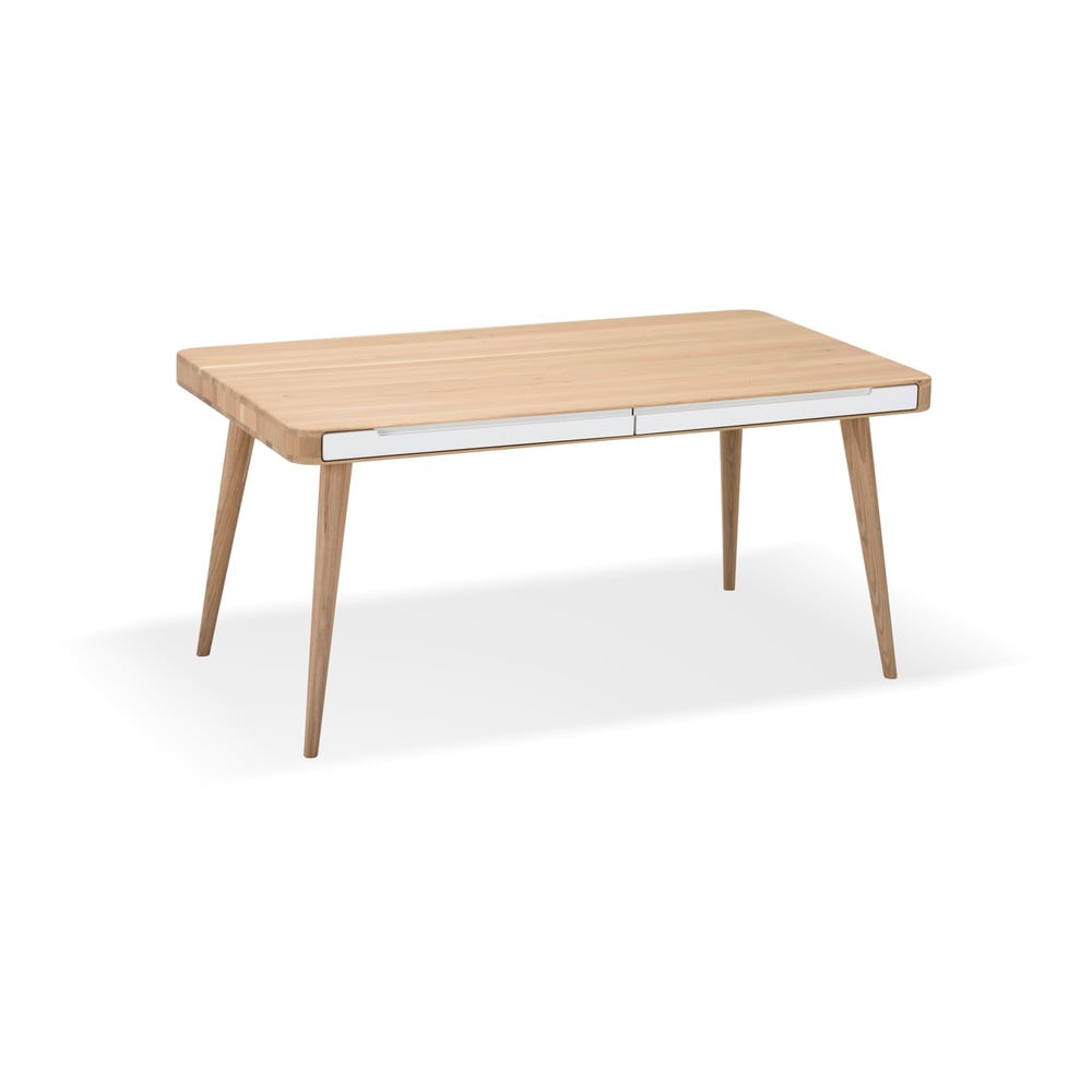 Jedálenský stôl z dubového dreva Gazzda Ena Two 160 × 90 cm