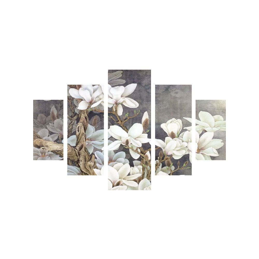 Viacdielny obraz White Blossom 92 × 56 cm