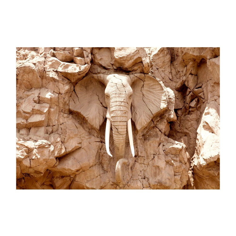 Veľkoformátová tapeta Artgeist Stone Elephant 400 x 280 cm