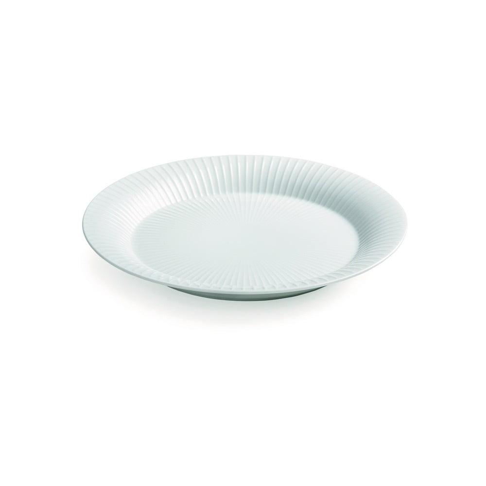 Biely porcelánový tanier Kähler Design Hammershoi ⌀ 22 cm