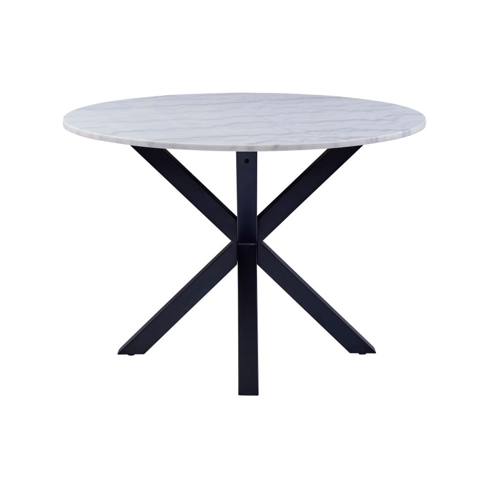 Jedálenský stôl s mramorovou doskou Actona Heaven ⌀ 110 cm