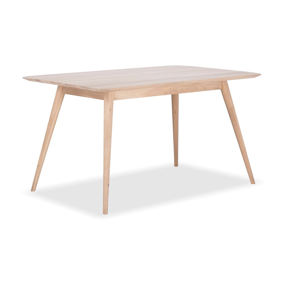 Jedálenský stôl z dubového dreva Gazzda Stafa 140 x 90 cm