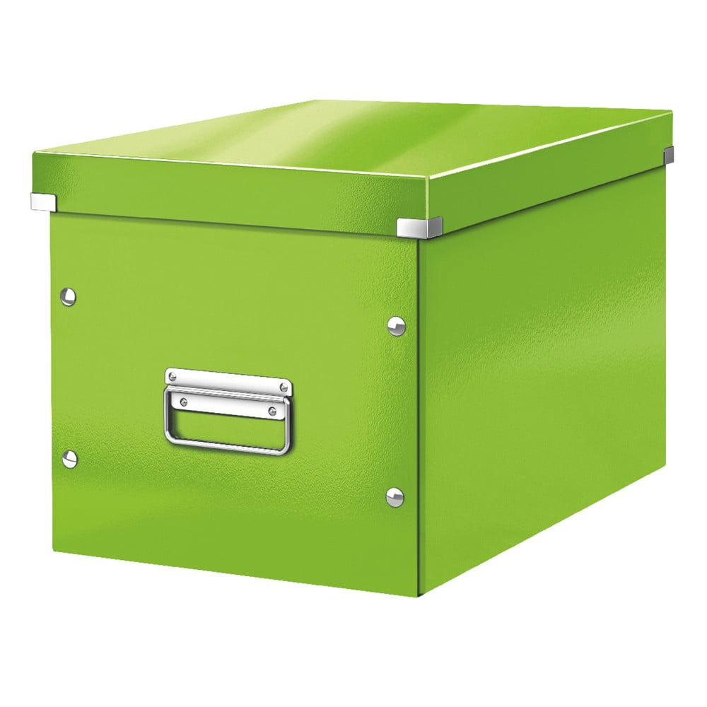 Zelená úložná škatuľa Leitz Office dĺžka 36 cm