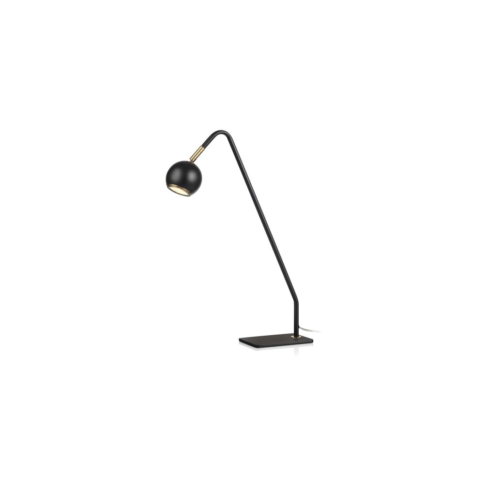 Čierna stolová lampa Markslöjd Coco výška 47 cm