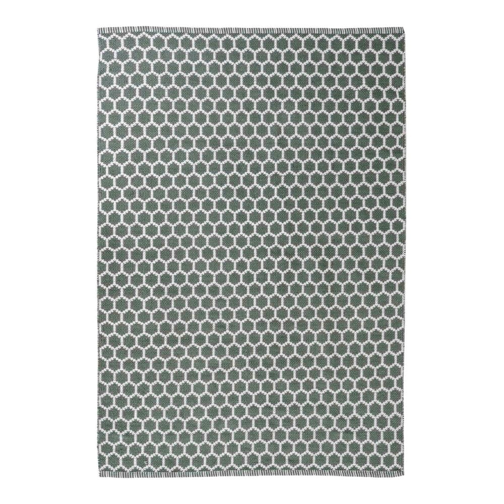 Zeleno-biely koberec House Nordic Narbonne 140 x 200 cm