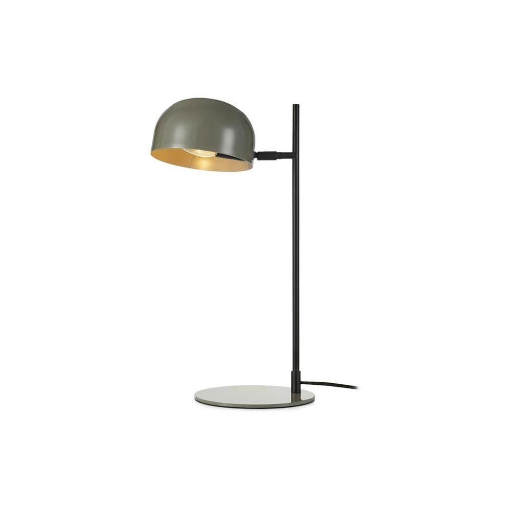 Sivá stolová lampa Markslöjd Pose výška 48 cm