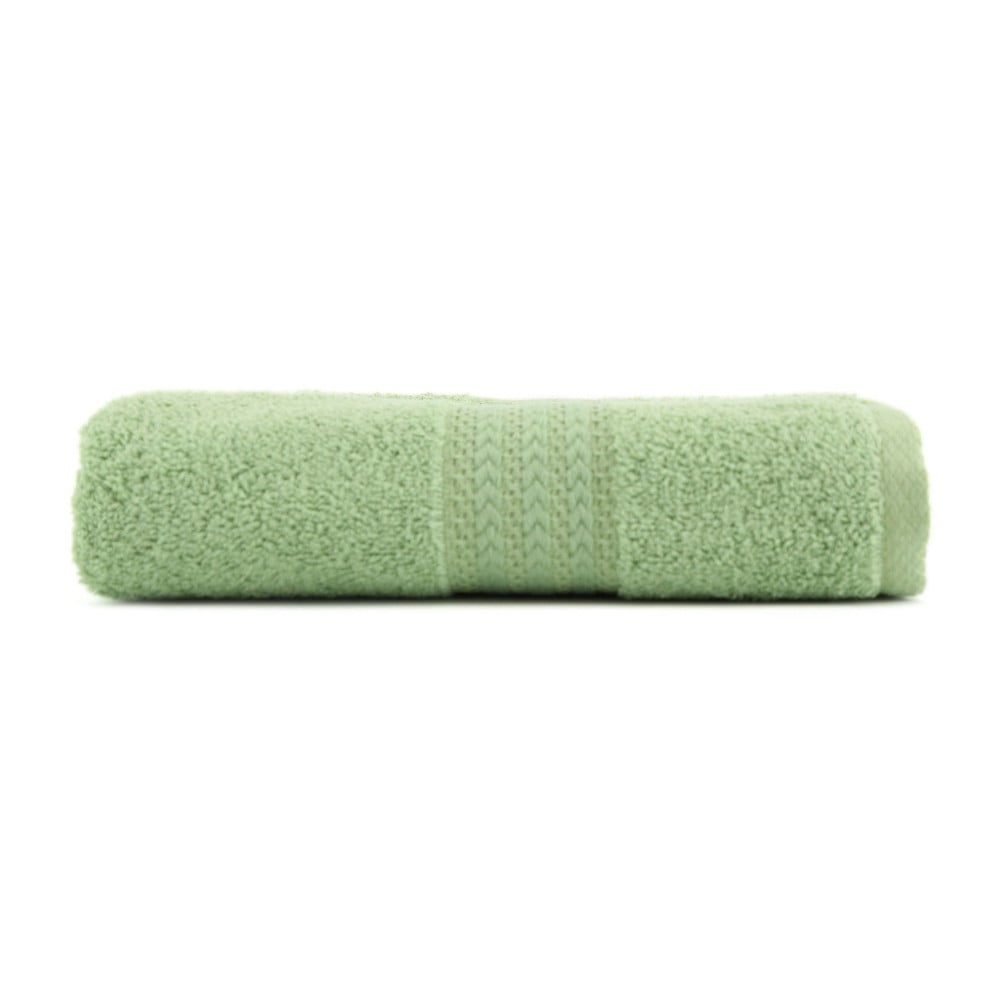 Zelený uterák z čistej bavlny Sunny 70 × 140 cm