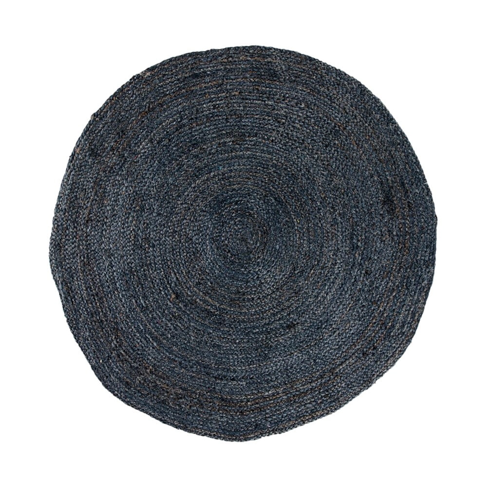 Tmavosivý okrúhly koberec House Nordic Bombay ø 150 cm