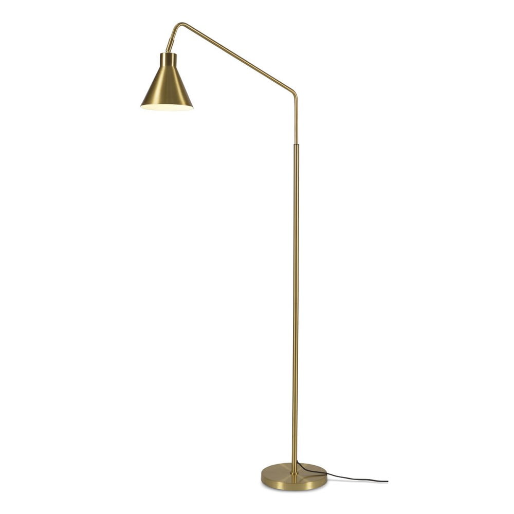 Stojacia lampa v zlatej farbe Citylights Lyon výška 153 cm